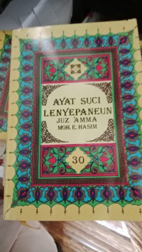 Image of Ayat Suci Lenyepaneun Juz 'Ama 30