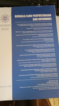 Image of Berkala Ilmu Perpustakaan dan Informasi