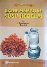 Cara Membuat Susu Kedelai