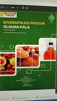 Diversifikasi produk olahan Pala