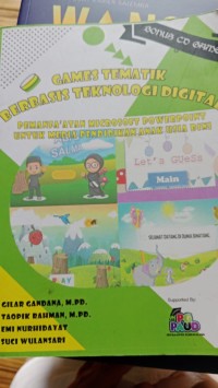 Games Tematik Berbasis Tekhnologi Digital
