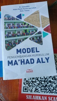 Model Pengembangan Kurikulum Ma'had Aly