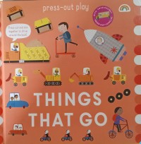 Press-Out Play Things That Go