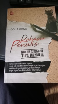 Image of Rahasia Penulis Bukan Sekedar Tips Menulis