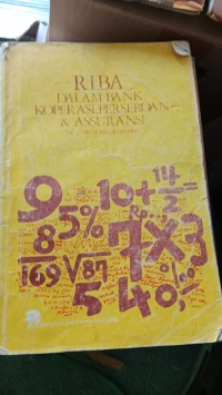 Image of Riba Dalam Bank Koperasi,Perseroan & Assuransi