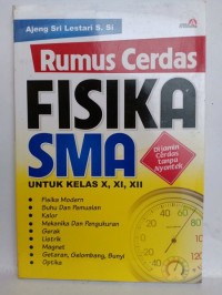 Rumus cerdas fisika sma untuk kelas x, xi, xii