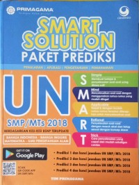 Smart Solution Paket Prediksi UN, SMP/MTS 2018