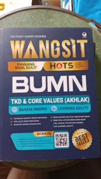 Image of Wangsit Pawang Soal Sulit BUMN TKD + Core Values
