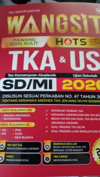 Image of Wangsit TKA & US SD/MI 2026